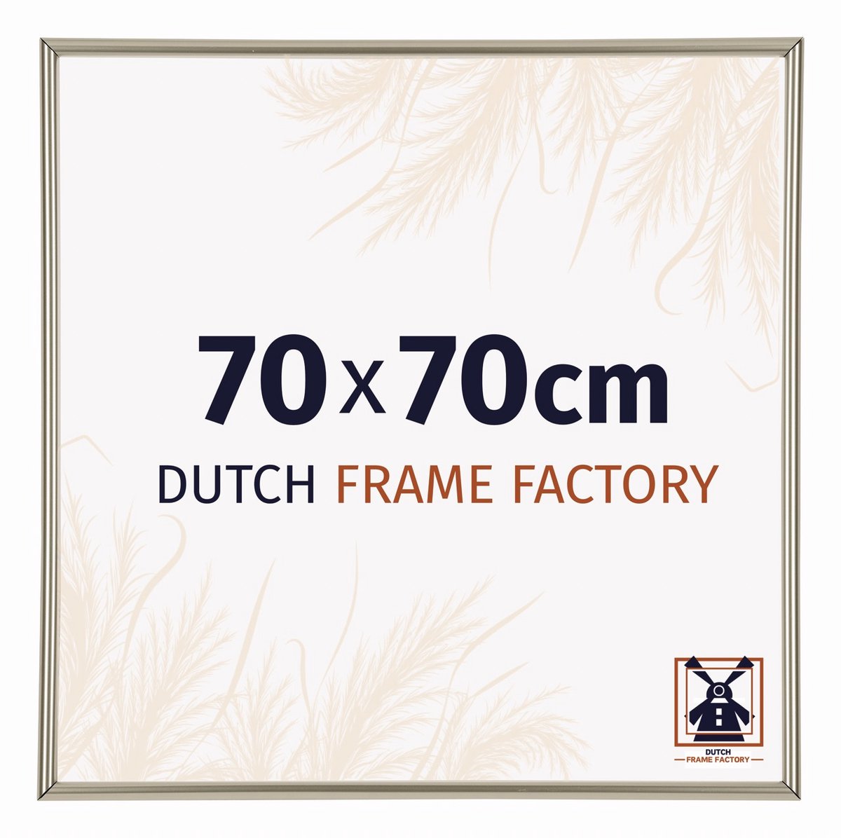 Dutch Frame Factory Fotolijst 70x70 cm - Kunststof - Champagne - Angers