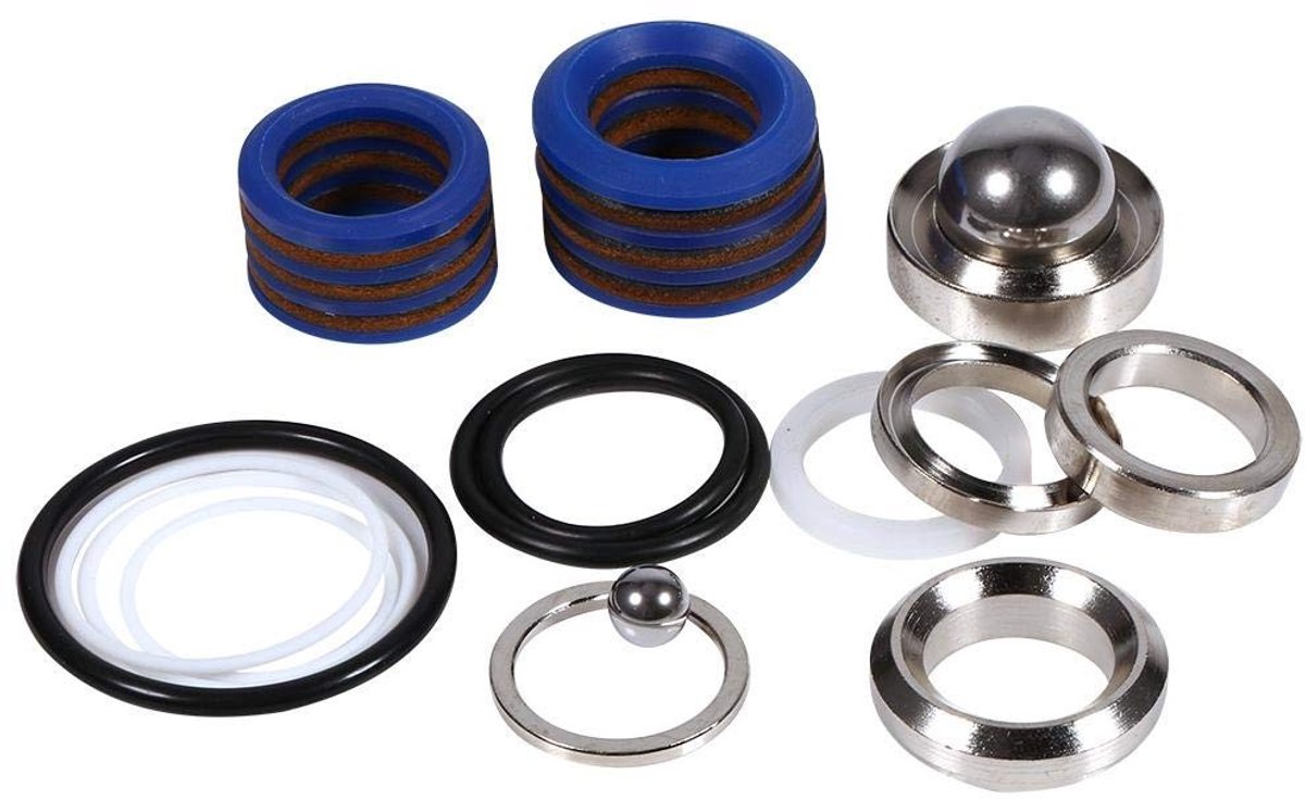 Dailygoods- Verfspuit Kit Vervangingsonderdelen - Roestvrij Staal/Siliconen - 4 Soorten - Eenvoudig te Gebruiken - Voor Ultra 390/695/795/1095/5900/7900 - Compact Formaat - Verfspuitonderdelen