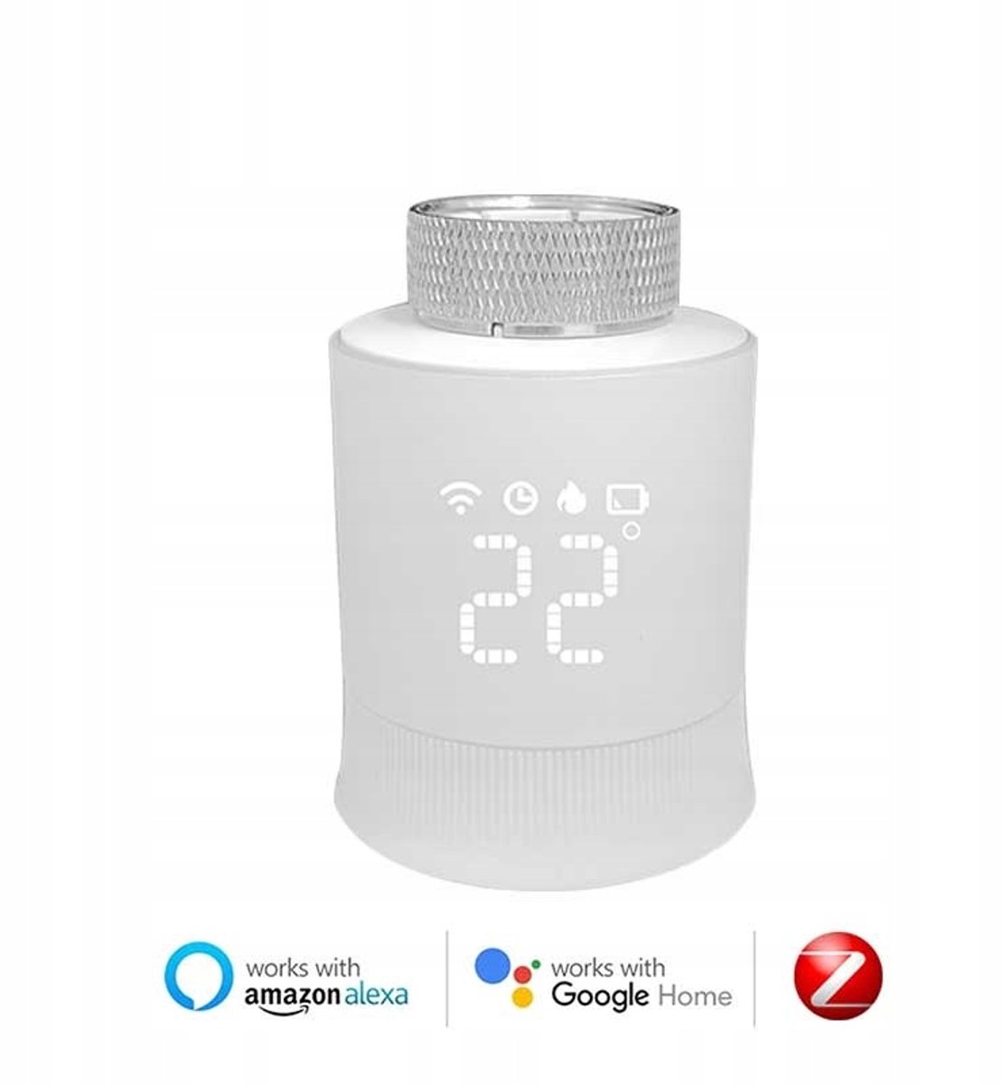 Slimme Zigbee 3.0 Thermostaatkop - Tuya WiFi App Bediening