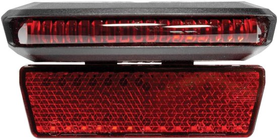Dynamo Achterlicht - Fietslamp Veiligheid - Zichtbaar Fietsen - Met Parkeerlicht - 50 mm Montage - Rood — afbeelding 4
