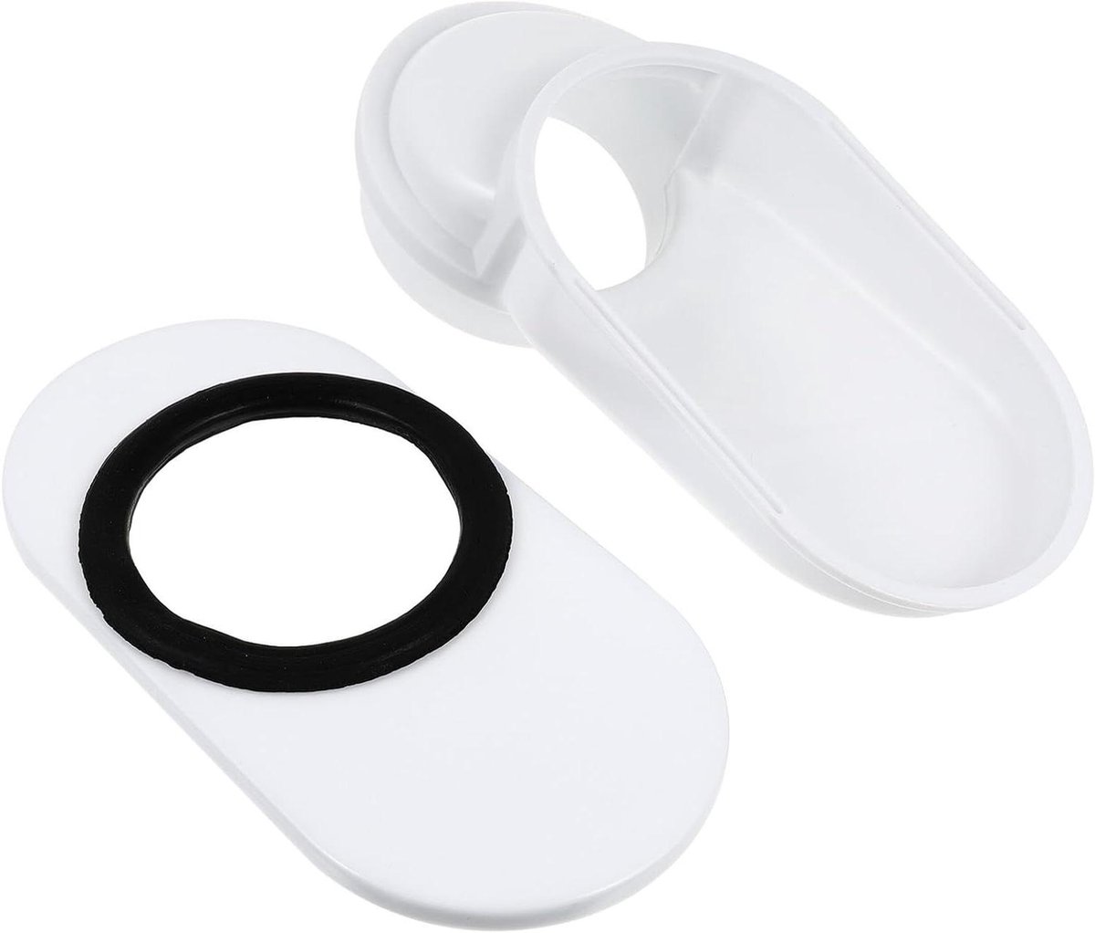 Toilet Verschuiver - Afvoer Versteller - Installatie Gemak - Verstelbaar Bereik - 28.5 cm - Wit