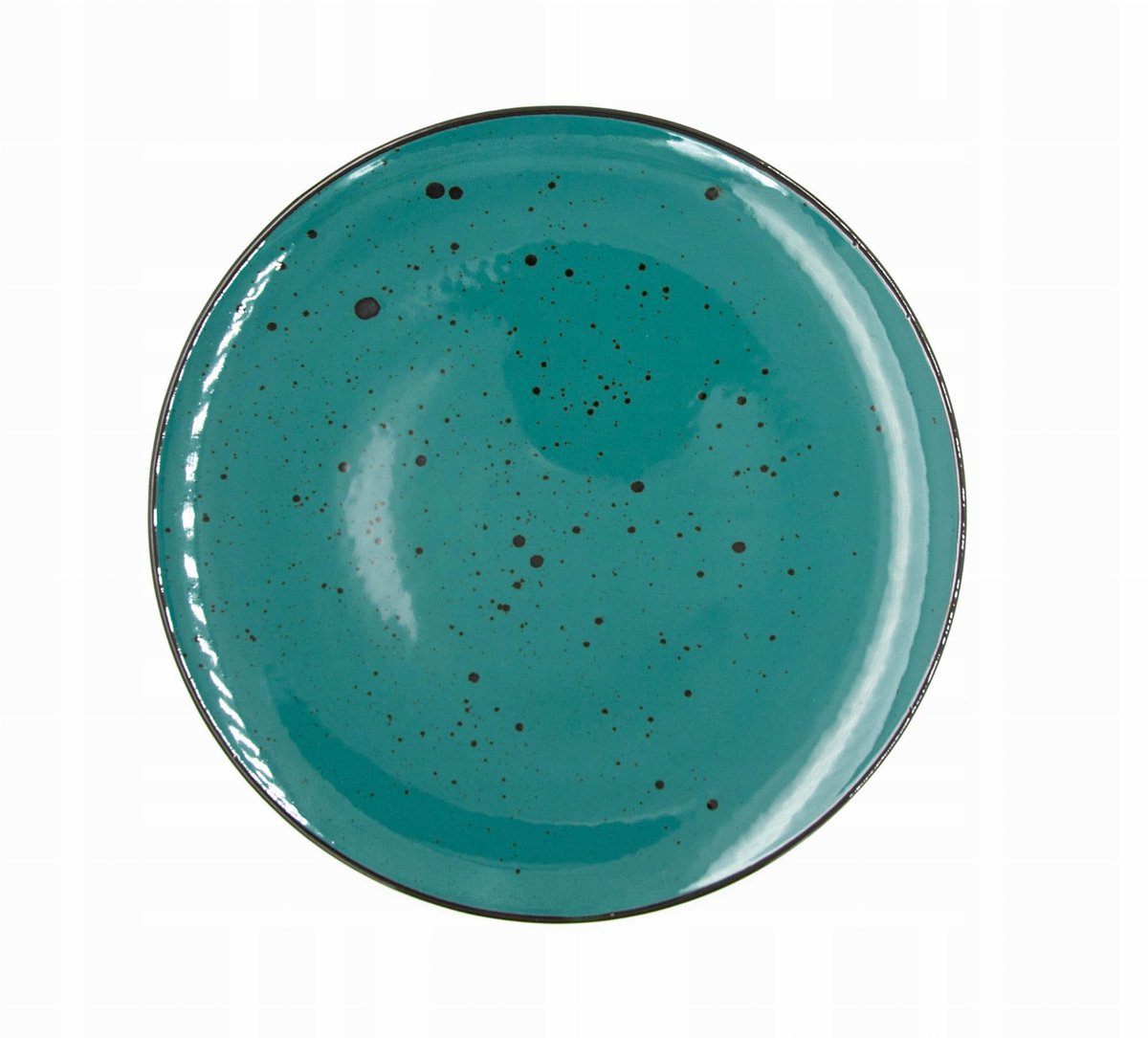 Bogucice Alumina Turkus Rondel 31 cm - Elegante Porseleinen Serveerschaal