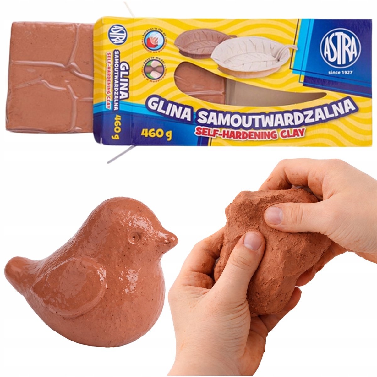 ASTRA Zelfhardende Klei - Terracotta 460g