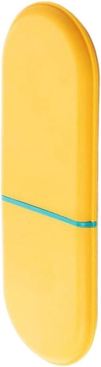 Batterij Opbergkoffer - Batterij Organizer - Batterijen Beschermen - Elektrische Hoeveelheid Display - 28 x 10 x 2 cm - Blauw