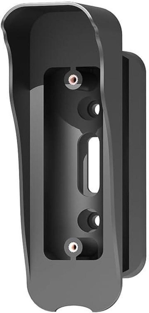 Deurbel Mount Kit - Camera Beugel - Veilige Beveiliging - Verstelbare Kijkhoek - 15 x 8 x 6 cm - Zwart