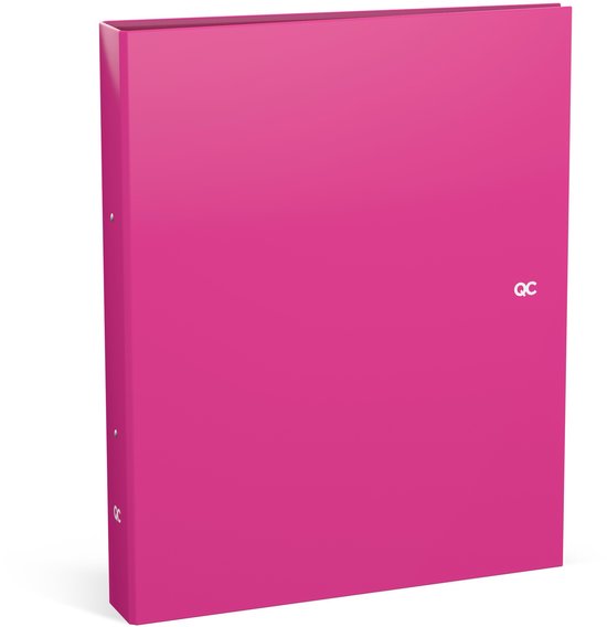 QC COLOUR Ringband A4 - fuchsia - 23 ringen