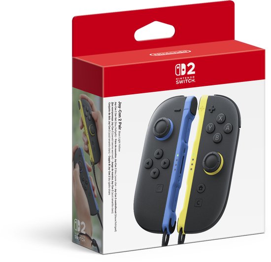 Nintendo Switch 2 Joy-Con Controller Paar - Blauw/Geel