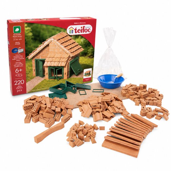 Teifoc Bouwdoos - Huis met Dakpannen