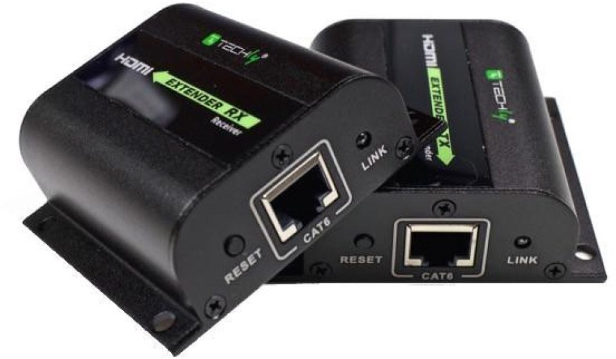 TECHly HDMI Extender 60m met 3D Ondersteuning - afbeelding 2