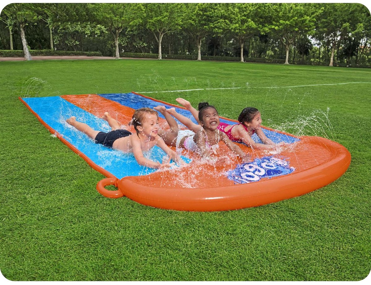 Bestway H2OGO triple waterglijbaan 488 cm — afbeelding 5