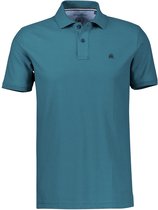 LERROS Herenpoloshirt COOL & DRY ademend piqué , Maat: XXL , Kleur: SOFT TEAL , 60% katoen, 40% polyester