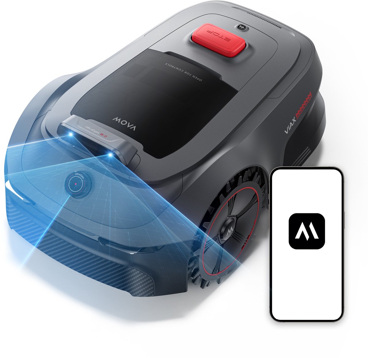 Mova VIAX 500 Robotmaaier met AI Dual-Vision - Mova - €649,00