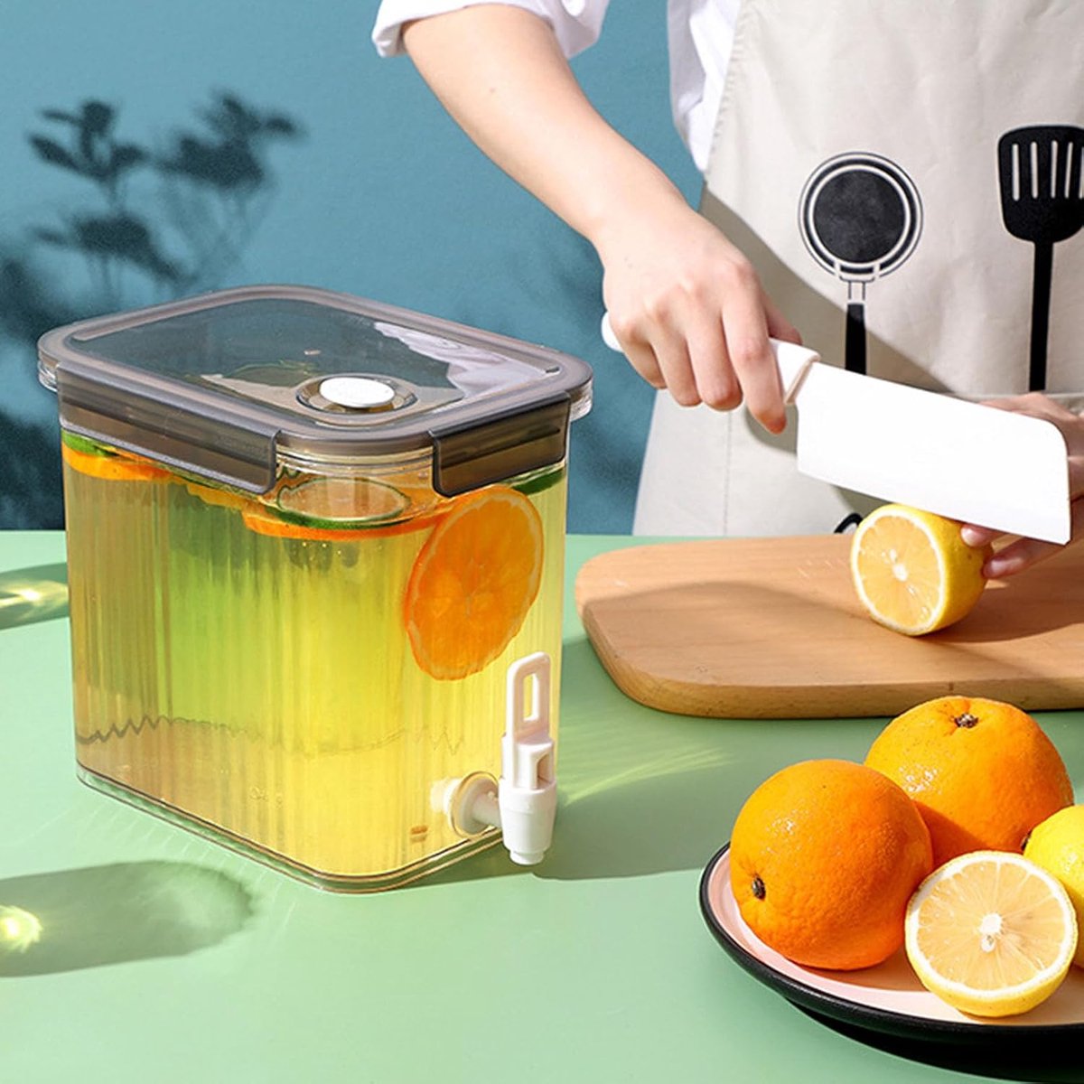 Drankdispenser - Koude Ketel - Dranken Serveren - Temperatuurbestendig - 35 Liter - Transp
