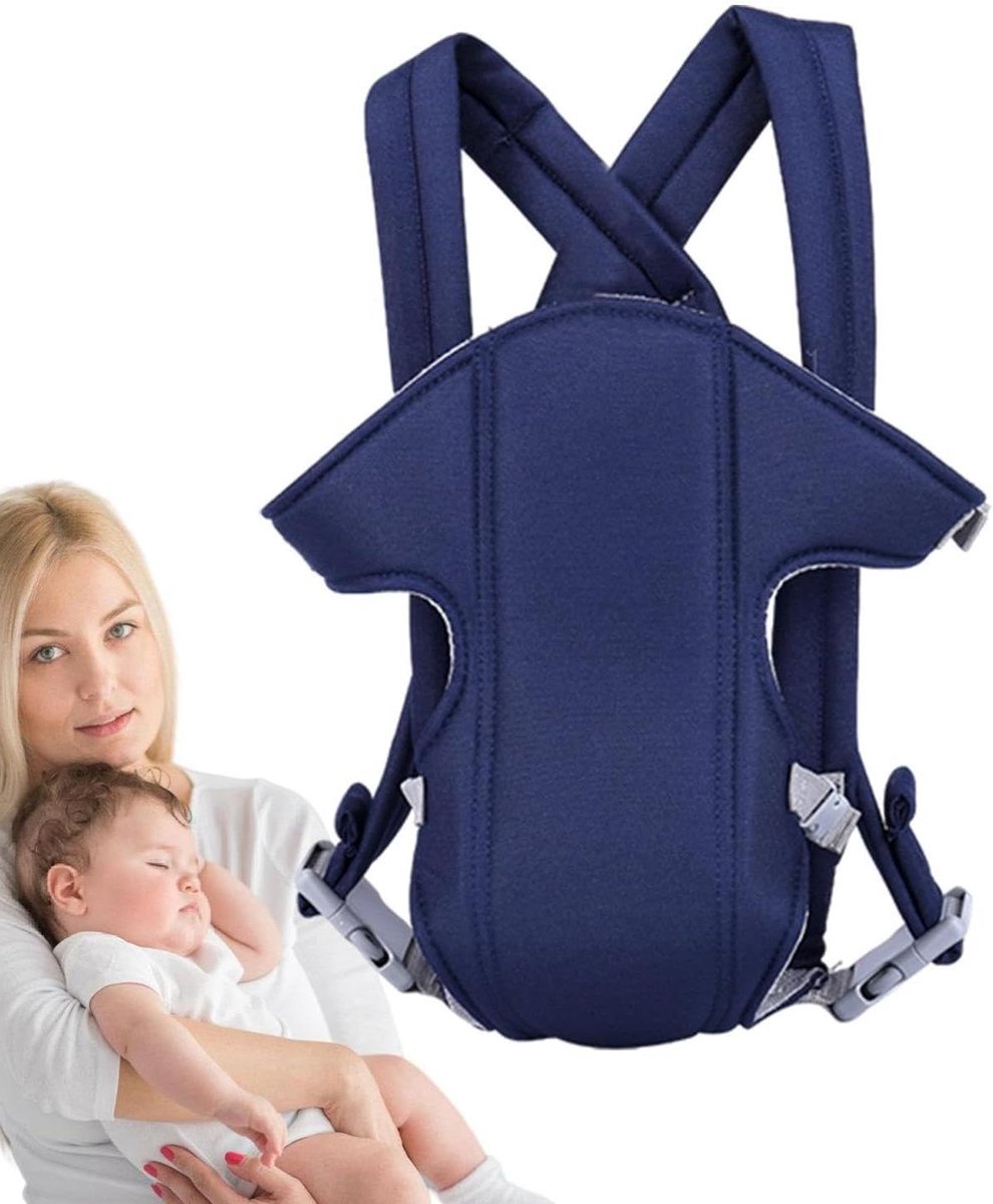 Kinder Draagriem - Draagdoek Heupdrager - Wandelreis Vliegtuig - Ademend Zweetverminderend - 9.1 x 21 x 9.1 cm - Blauw