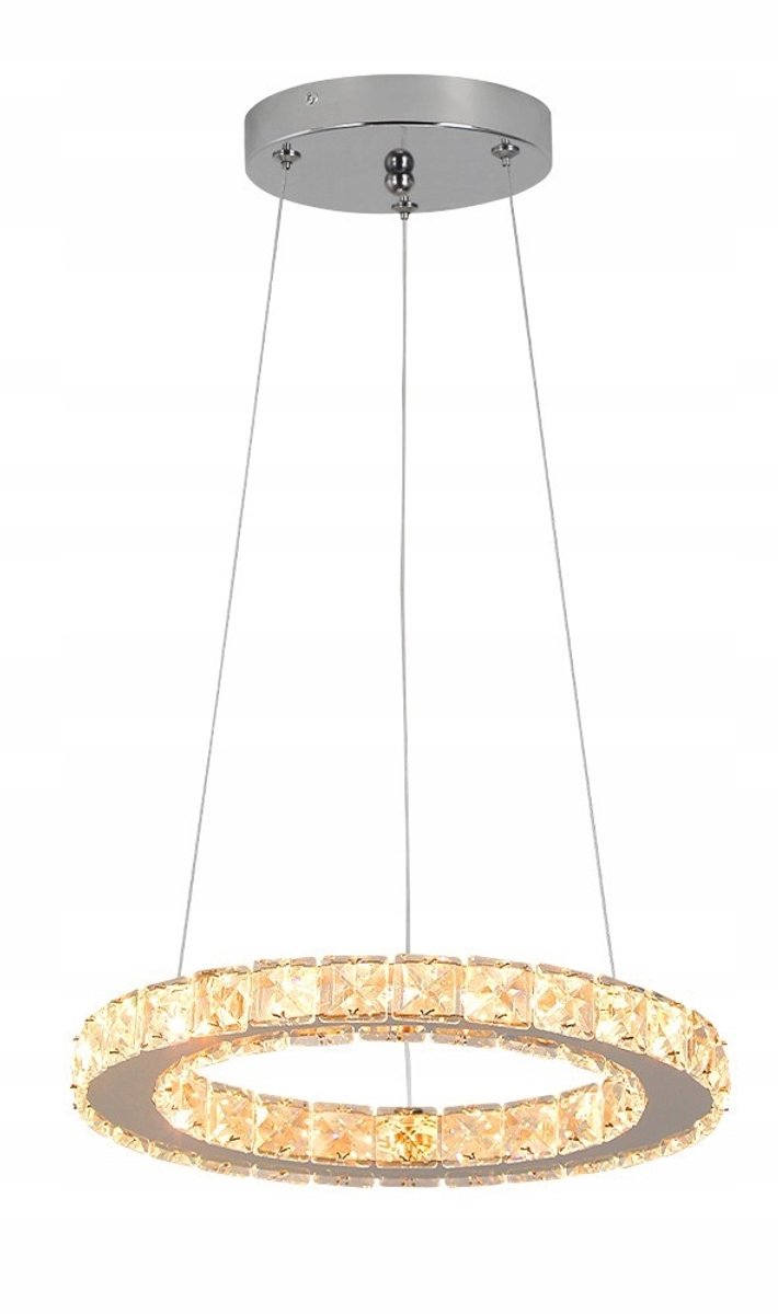 Moderne Kristallen LED Plafondlamp Laura 15W - Verstelbare Kleur