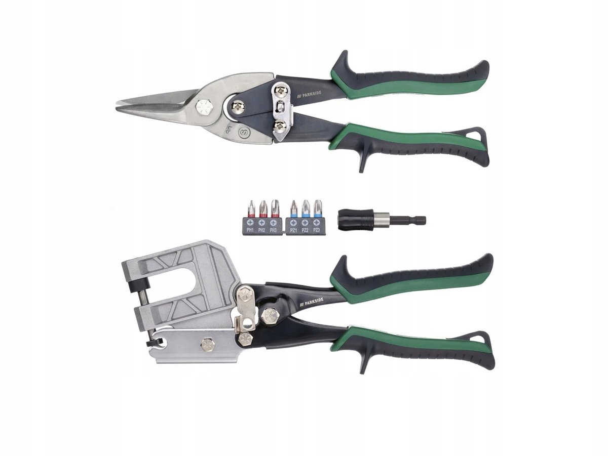 PARKSIDE Set voor Droge Muren: Knipschaar, Tang, Bits