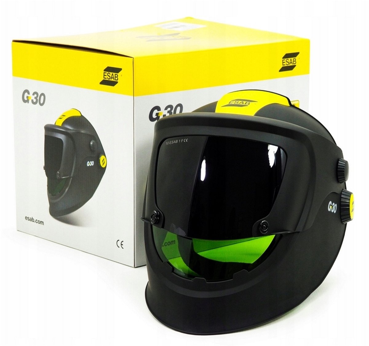 ESAB G30 lashelm DIN10, kantelbaar, passief, voor MIG/MAG, MMA, TIG