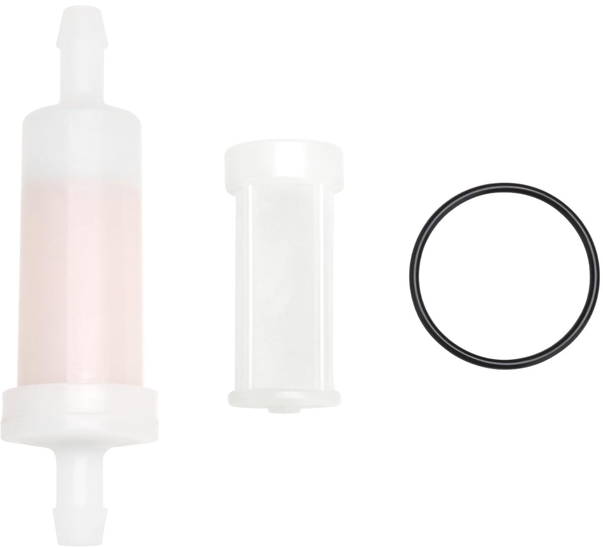 Dailygoods- Brandstoffilter met O-ring - Brandstoffilter - In lijn olie filter - Geschikt voor Seadoo/PWC - Geschikt voor Polaris - Kunststof, rubber