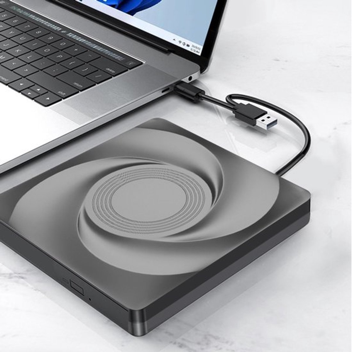 Externe speler, alleen-lezen -brander, geschikt voor laptops; externe speler, speler, draagbare CD-kaartlezer, geschikt voor laptops; CD