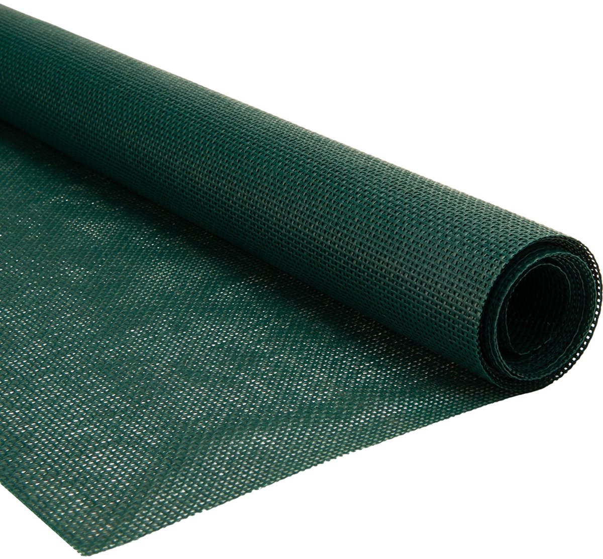 Pvc gaasdoek / meshdoek / gaasnet - 250gr Groen - 85% windreductie - per meter