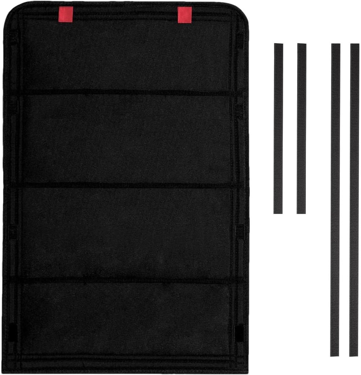 Raamafdekking Caravan - Zonneklep Raam - Kamperen en Reizen - UV- en Warmtebescherming - 41 x 64 cm - Zwart