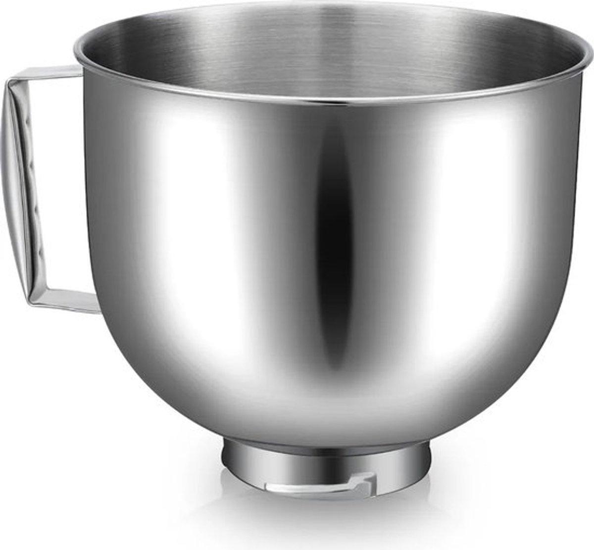 Roestvrijstalen mengkommen met handvatten Geschikt voor Classic 4.5Q Geschikt voor Artisan 5QT series verkrijgbaar als vervangend accessoire voor mixers vaatwasmachinebestendig