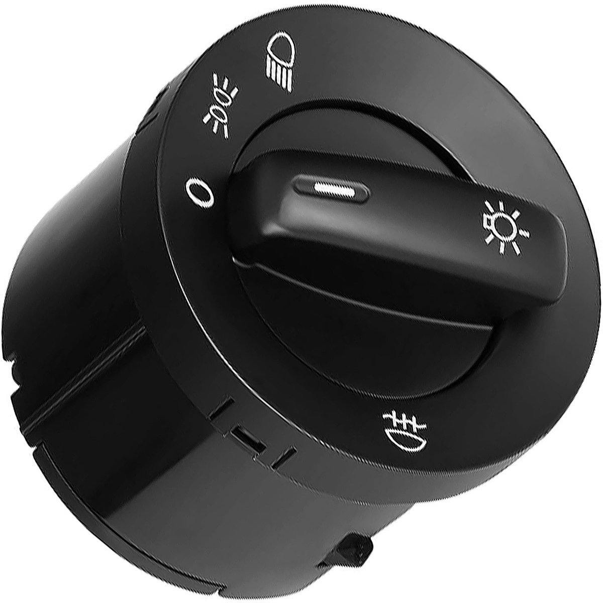 Allecto - Car Light Switch - Auto Licht Schakelaar - Zwart - Voor VW Golf V - Voor Passat en Tiguan