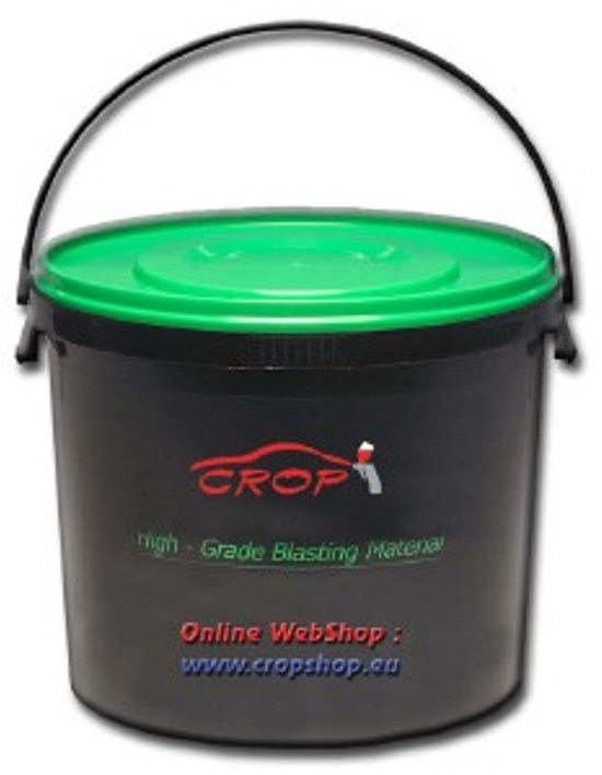 CROP Garnet Straalzand - Straalgrit voor straalkasten, straalcabines & zandstraalpistolen - in emmer 5kg
