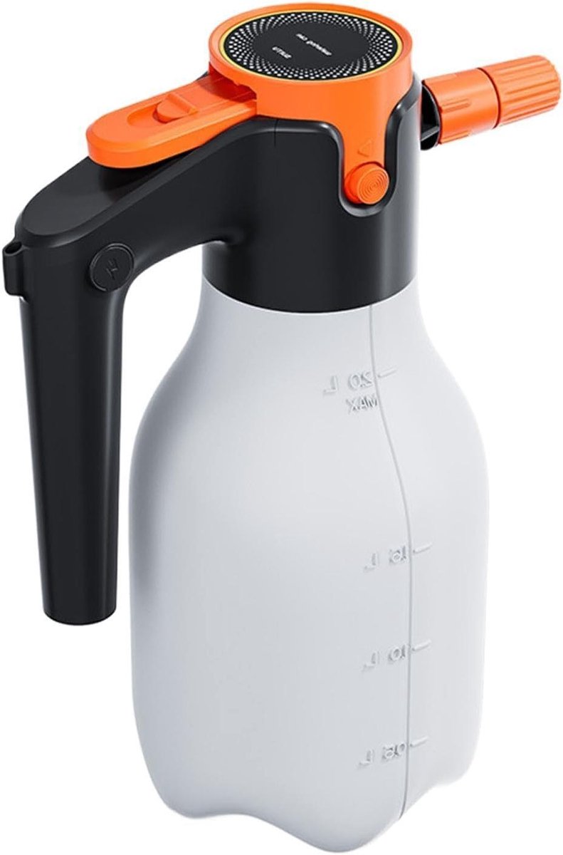 Elektrische Schuimspuit - Oplaadbare Vernevelaar - Auto Wassen - Krachtige Reiniging - 2 Liter - Wit