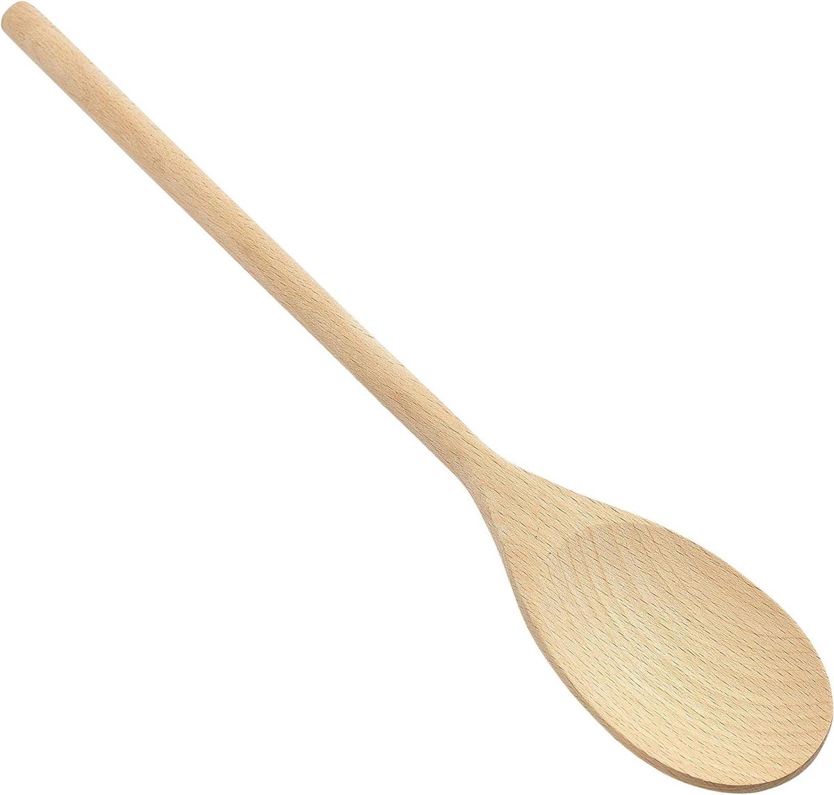 Houten Lepel - Keukenlepel Kookgerei - Koken en Bakken - Niet Vaatwasserbestendig - 30 cm - Houtkleur