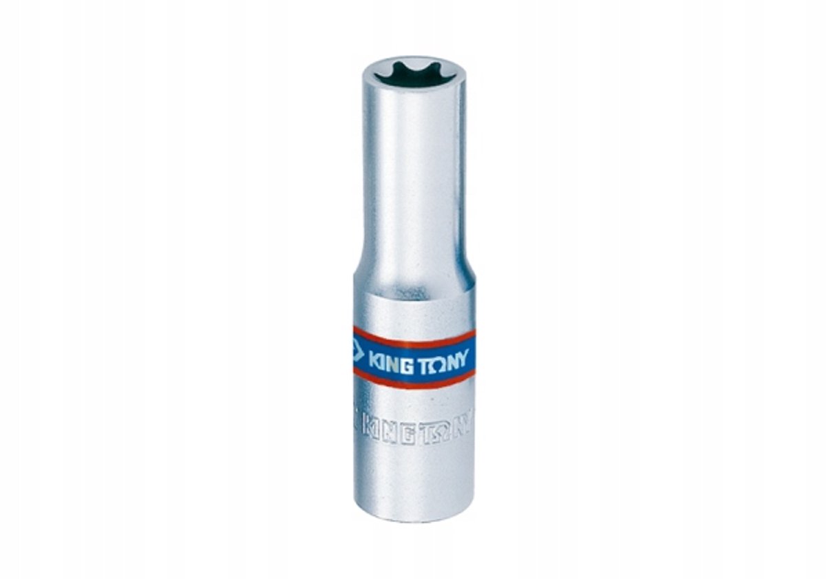 King Tony E-Torx dopsleutel E11 x 63 mm 3/8" CR-V