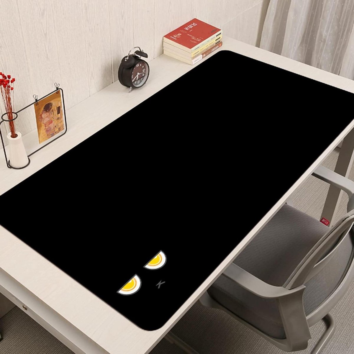 Bureauonderlegger - Bureaumat - Bureau Beschermen - Ultraglad Oppervlak - 120x60cm - Zwart