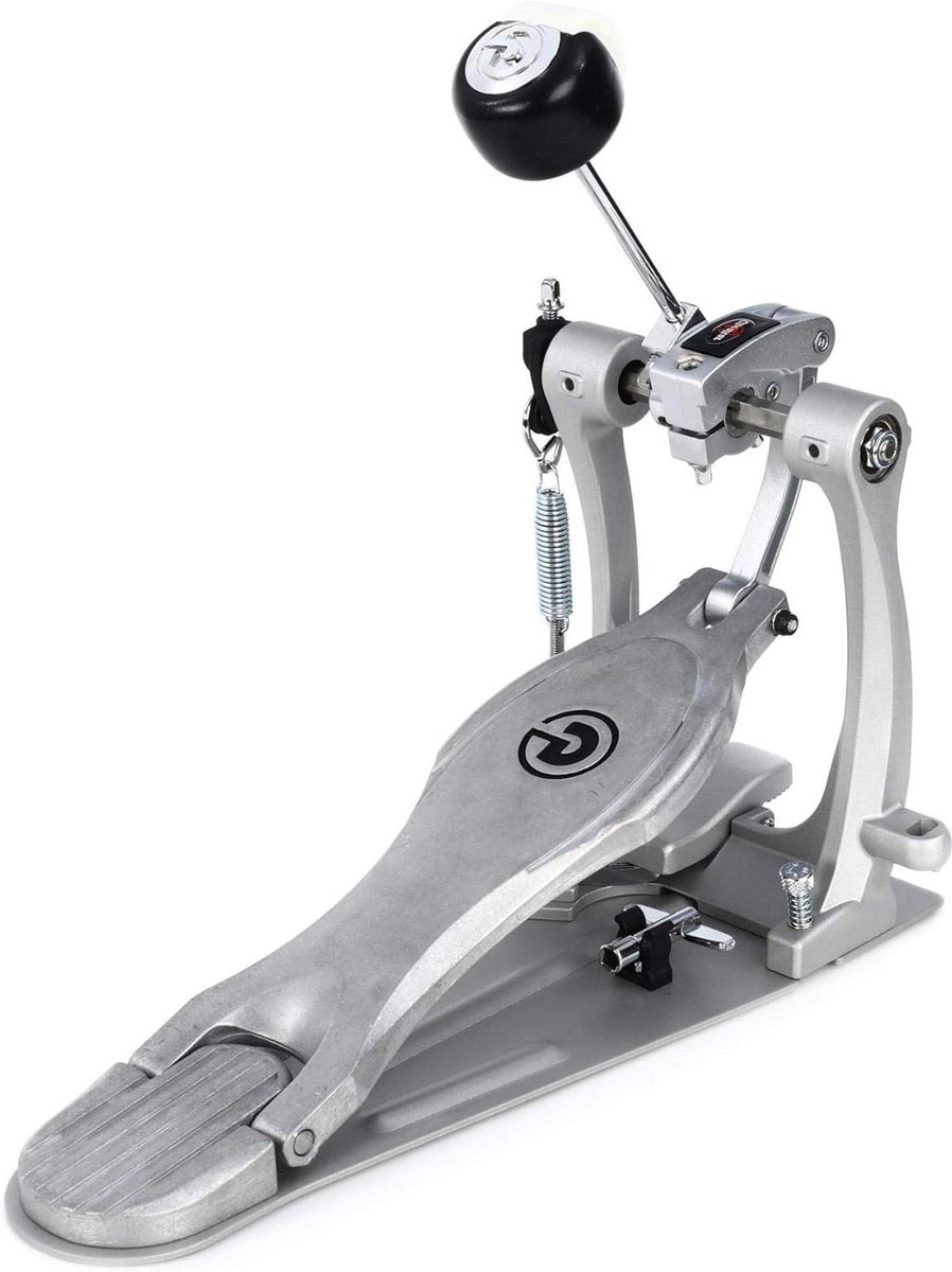 Bassdrumpedaal - Enkel Pedaal - Muziek Maken - Directe Aandrijving - 259 kg - Zilver