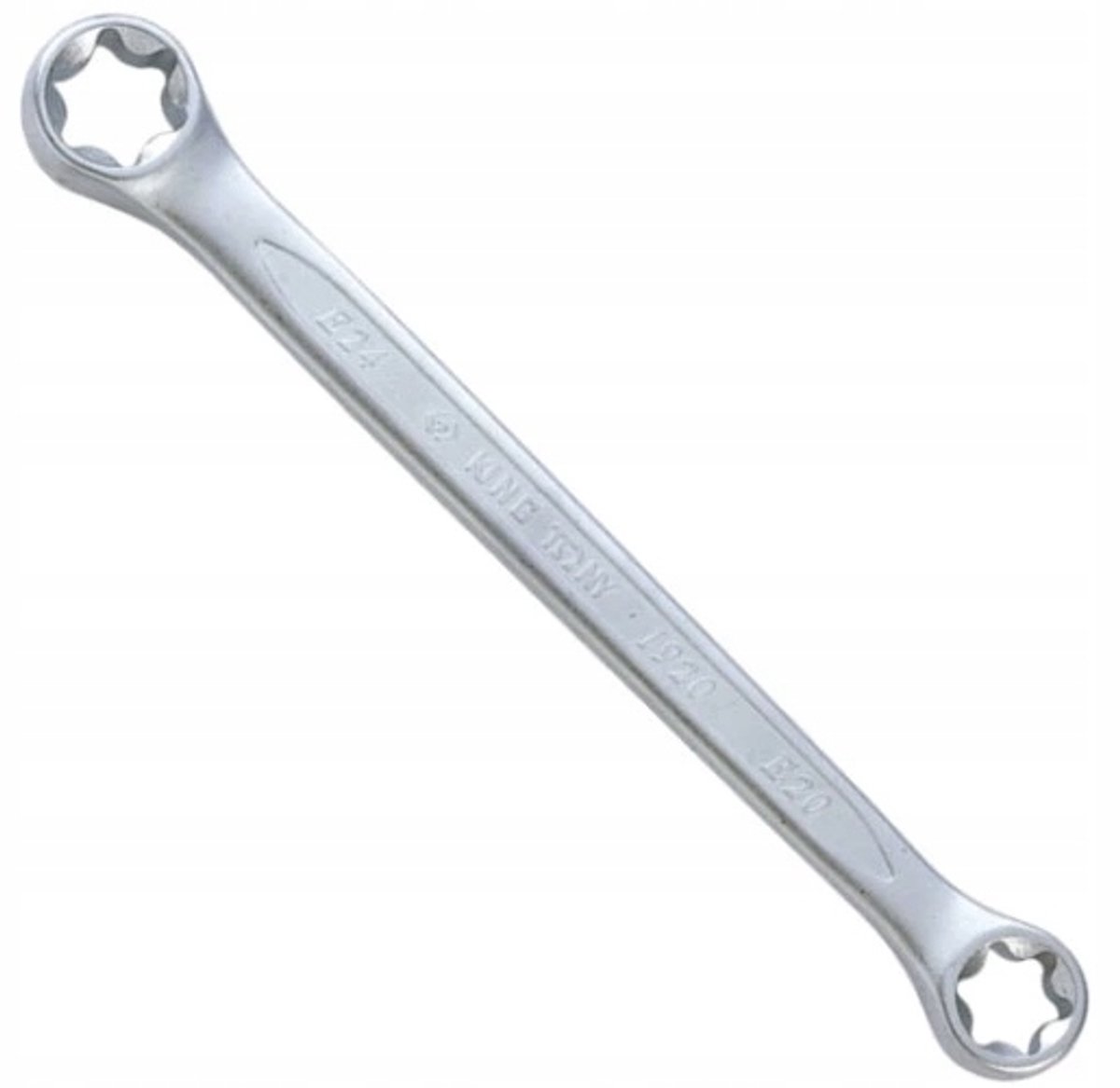 King Tony dubbelzijdige Torx-ringdopsleutel E16 x E22