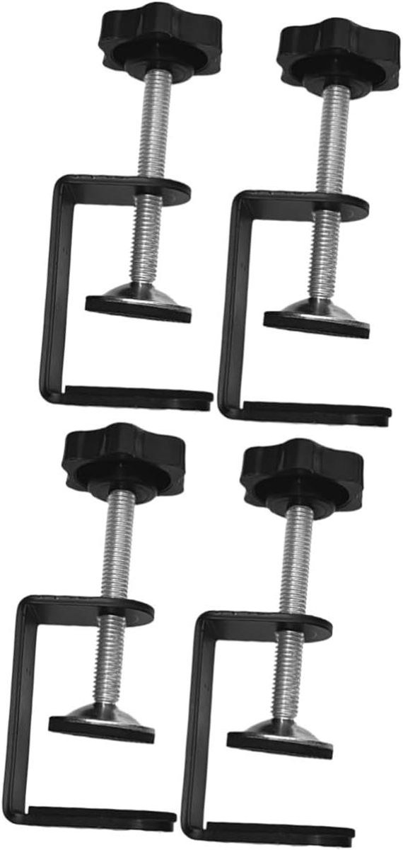Tuinmeubel Klemmen - Bank Clips - Meubels Verbinden - Verstelbaar Ontwerp - 4 Stuks - Zwar
