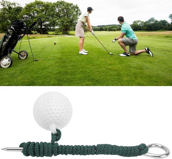 Golf Swing Trainer - Oefenhulpmiddel Swing - Swing Verbeteren - Intrekbaar Touw - 16 cm Lengte - Niet gespecificeerd van GOLF — afbeelding 2
