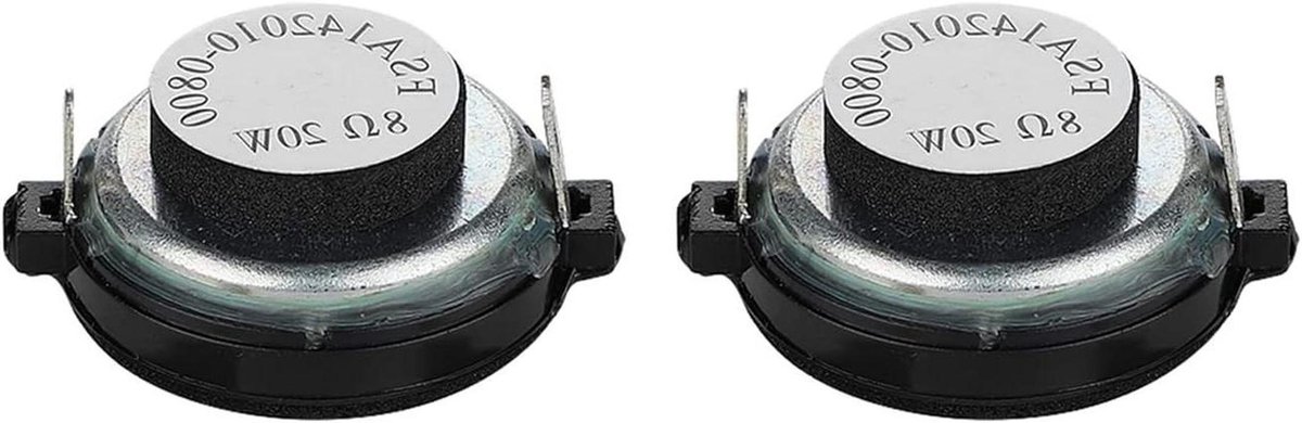 Dome Tweeter - Zijde Film Speaker - Muziek Luisteren - Neodymium Magneet - 1.2 Inch - Zwart