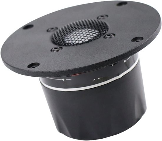 Hifi Luidspreker Unit - Boekenplank Speaker - Muziek Luisteren - Keramisch Membraan - 4 Inch - Zwart — afbeelding 4