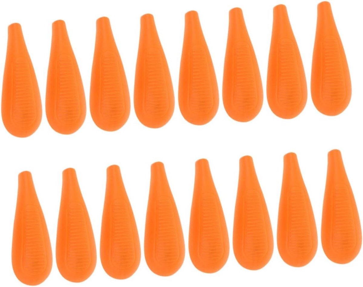 Hanger Schouderkussens - Kledingvormers - Kleding Beschermen - Voorkomt Vormverlies - 8 Paren - Oranje
