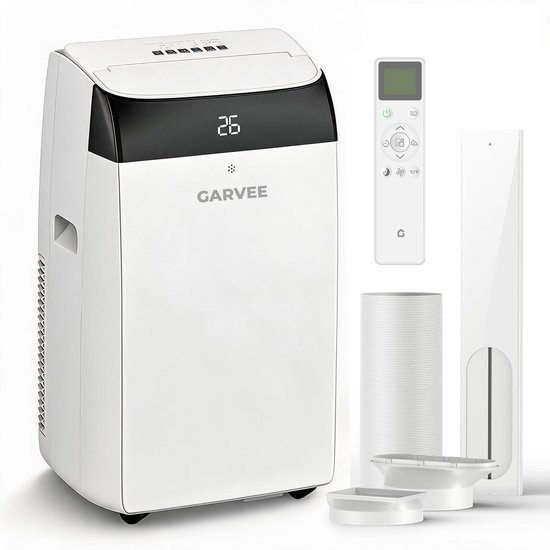 Danky Mobiele Airco 10000 BTU – 4-in-1 Mobiele Airconditioner met ...
