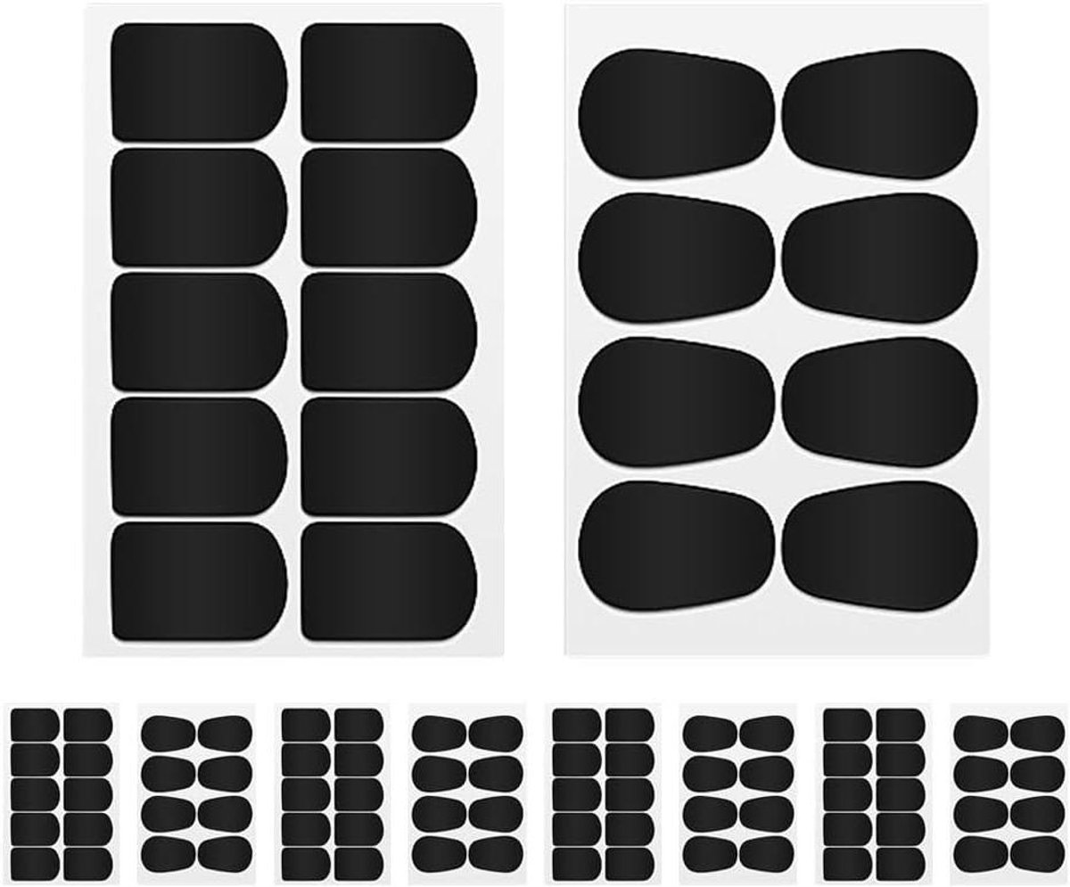 Mondstuk Pads - Saxofoon Kussentjes - Muziek Maken - Verbeterde Grip - 10 Vellen - Zwart