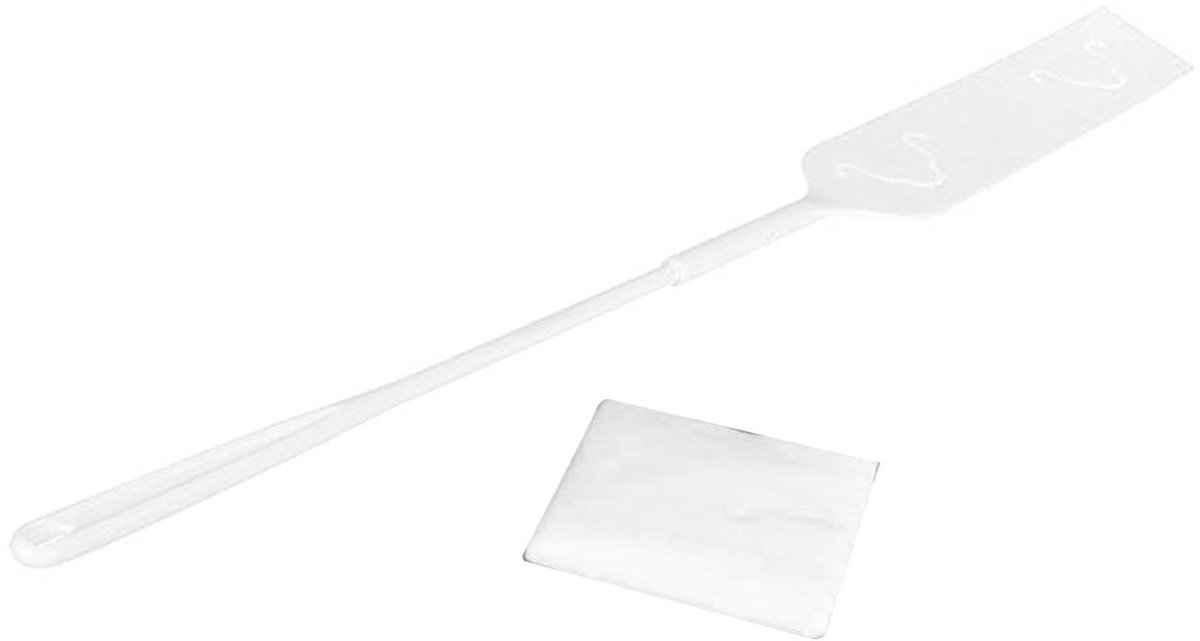 Dailygoods- Spleetreinigingsborstel Efficiënt - Stofborstel - Lange Steel - Lichtgewicht - Compact - PP/Niet-geweven Stof
