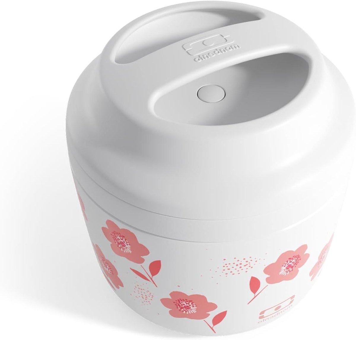 Bento Lunchbox - Isolatie Lunchbox - Warme Maaltijden Meenemen - Houdt 10 Uur Warm - 550 ml - Bloemenmotief