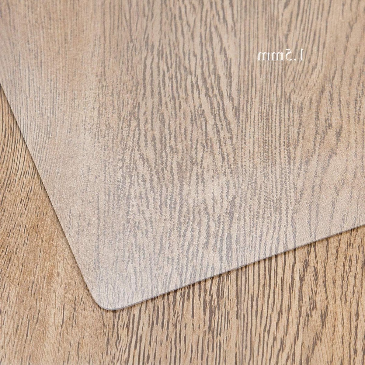 Tafelonderlegger - Bureau mat - Tafel beschermen - 15 mm dik - 80x140 cm - Transparant