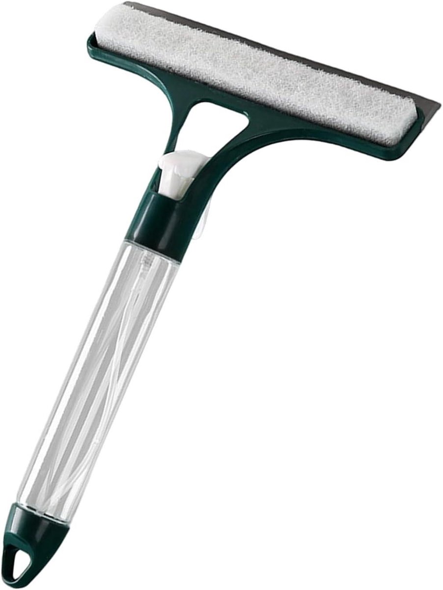 Douchewisser - Glasreiniger - Streeploos Reinigen - Met Sproeifles - 32cm - Wit
