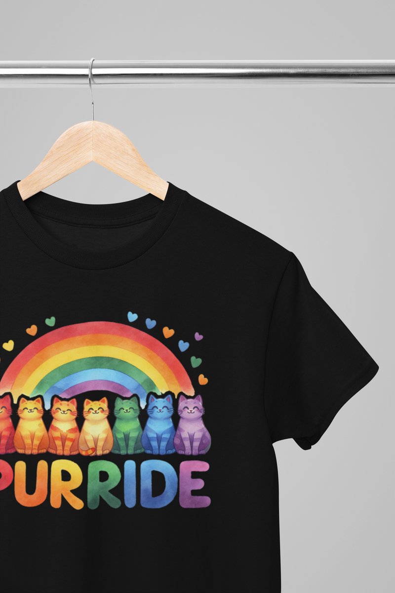 Pride shirt - Purride - Wurban Wear | Gay pride | Pride kleding | Regenboog kleding | Pride | Pride vlag | Regenboog vlag | Regenboog | LGBTQ | LHBTI | Liefde | Transgender | Crossdress | Amsterdam | Rainbow | lgbt shirt | Zwart & wit