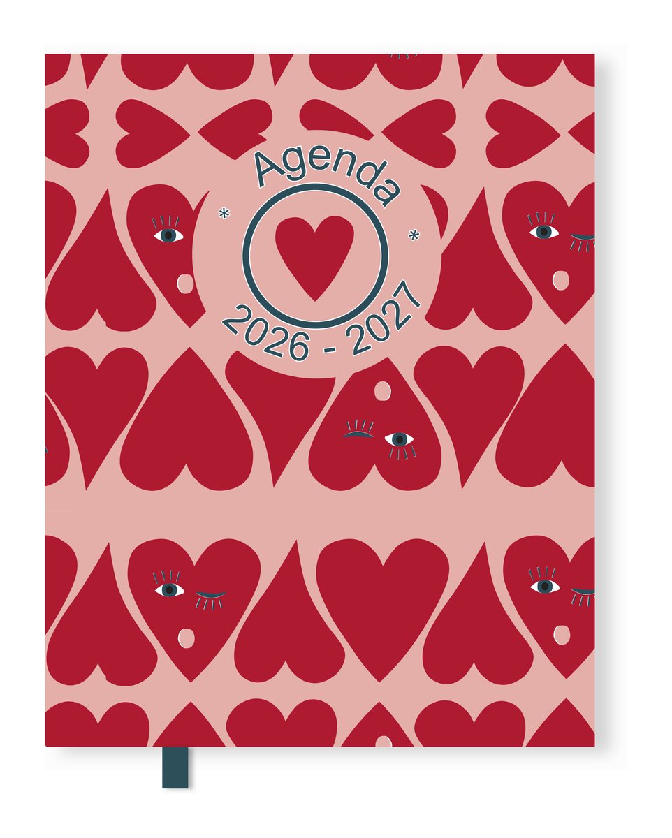 ANCOR agenda 26/27 b'log hearts a5 - an-131116 afbeelding
