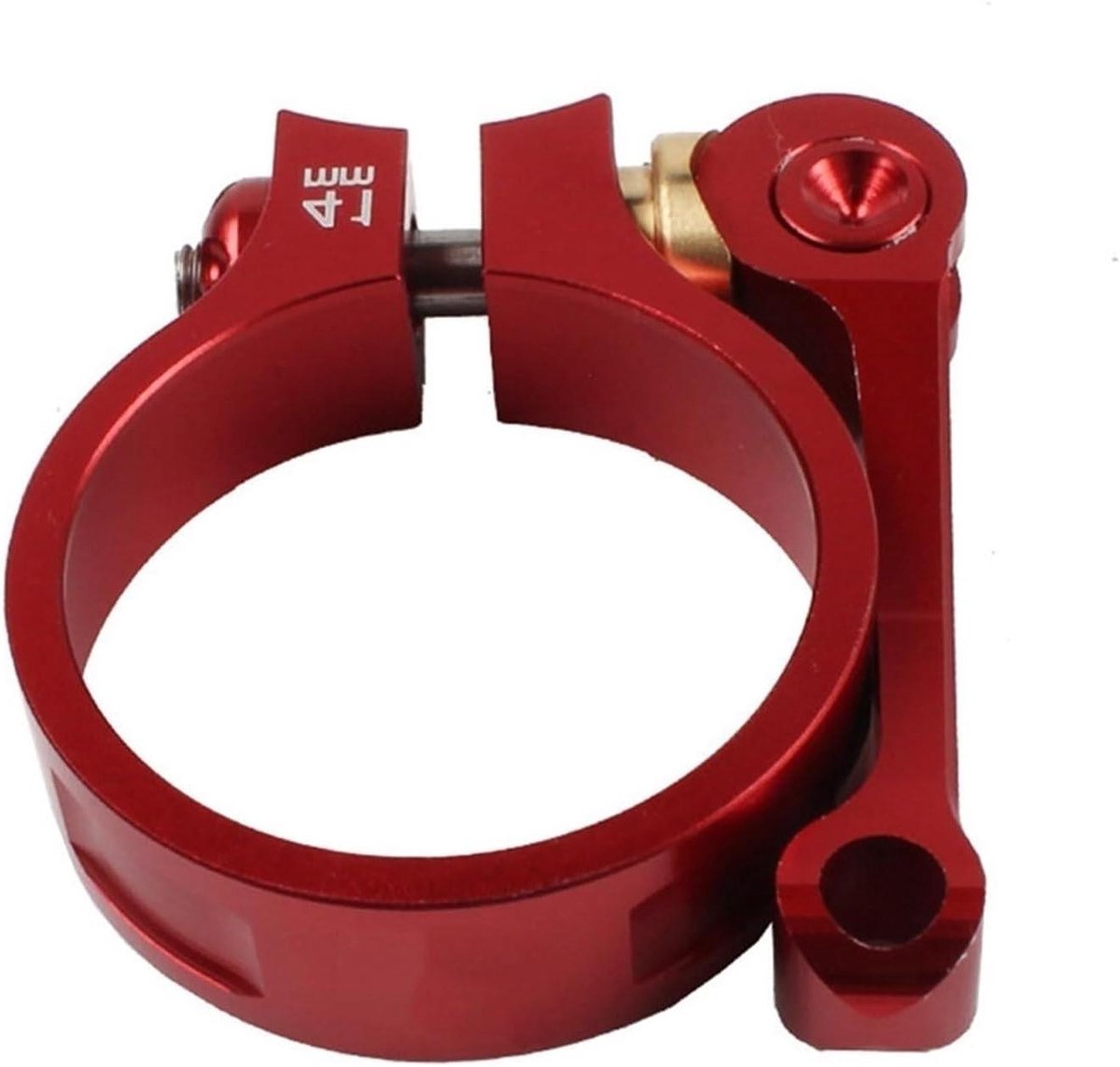 Zadelpenklem - Fietszadelklem - Zadelhoogte Verstellen - Snelsluiting Zonder Gereedschap - 339 mm - Rood