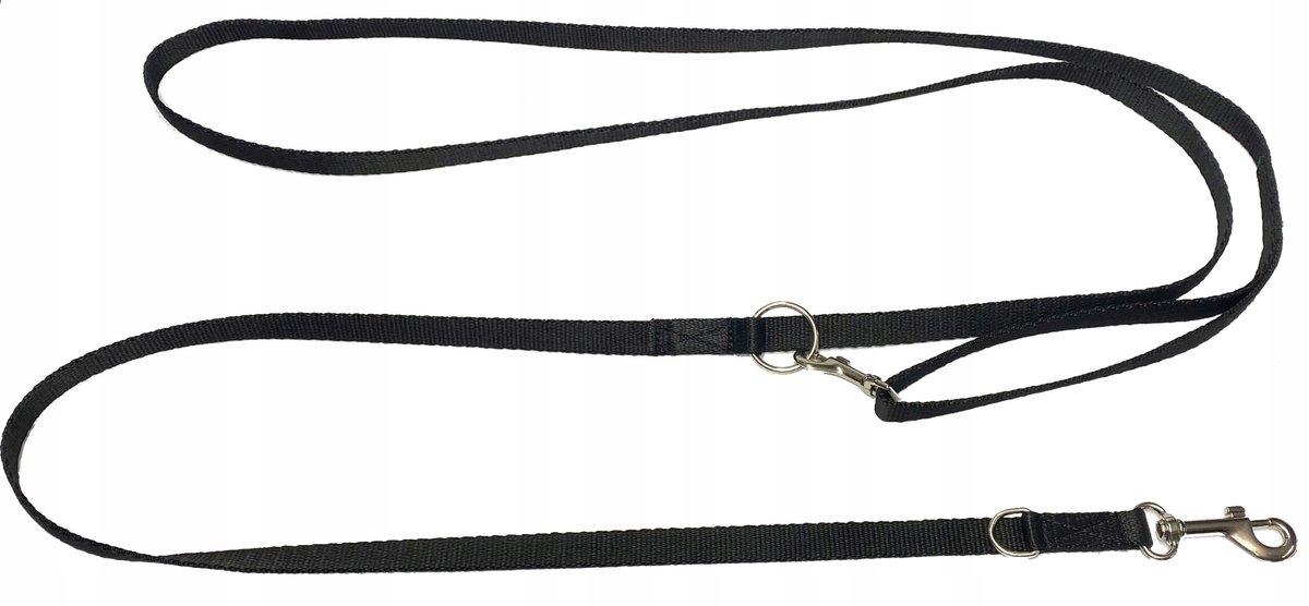Verstelbare Hondenriem 135-250 cm, 16 mm Breed, Roze