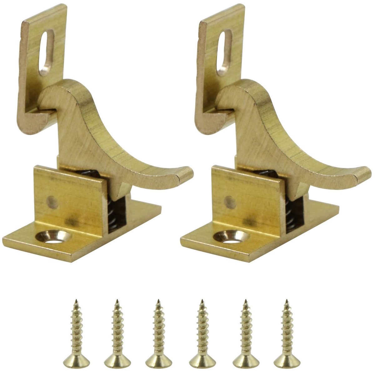SOUQONE- Deurgrendel 90 graden - Messing - Sluitring - Schuifgrendel - Duurzaam - Antirammelaar - Premium kwaliteit - Sluiting